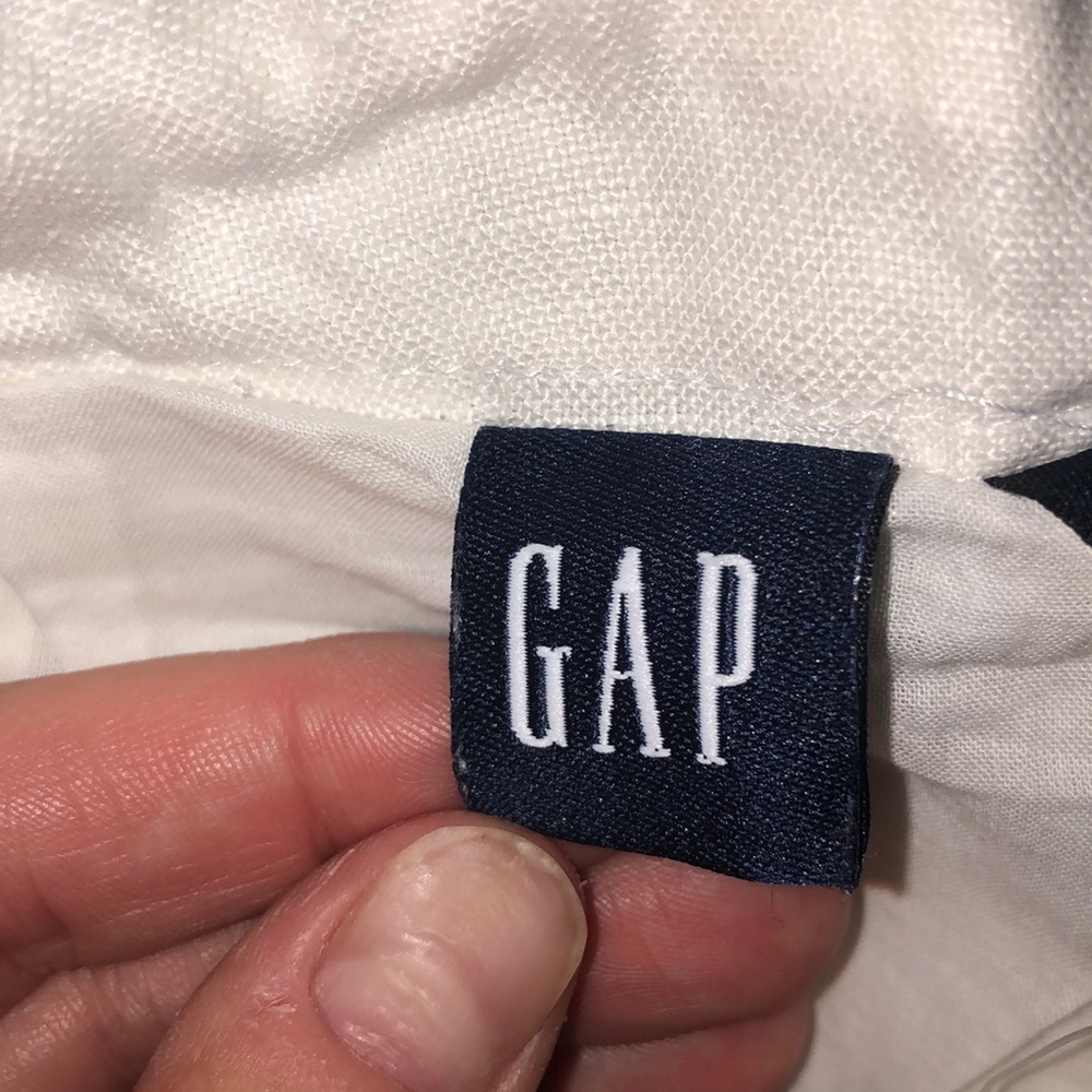 Gap White Pants 8 - Picture 5 of 6